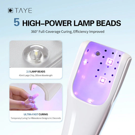 TAYE Portable Handheld Nail Lamp photo 2