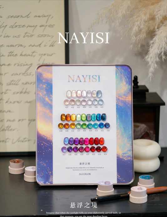 NAYISI Suspended Realm Cat Eye Gel (Potted) 24 Colors photo 2