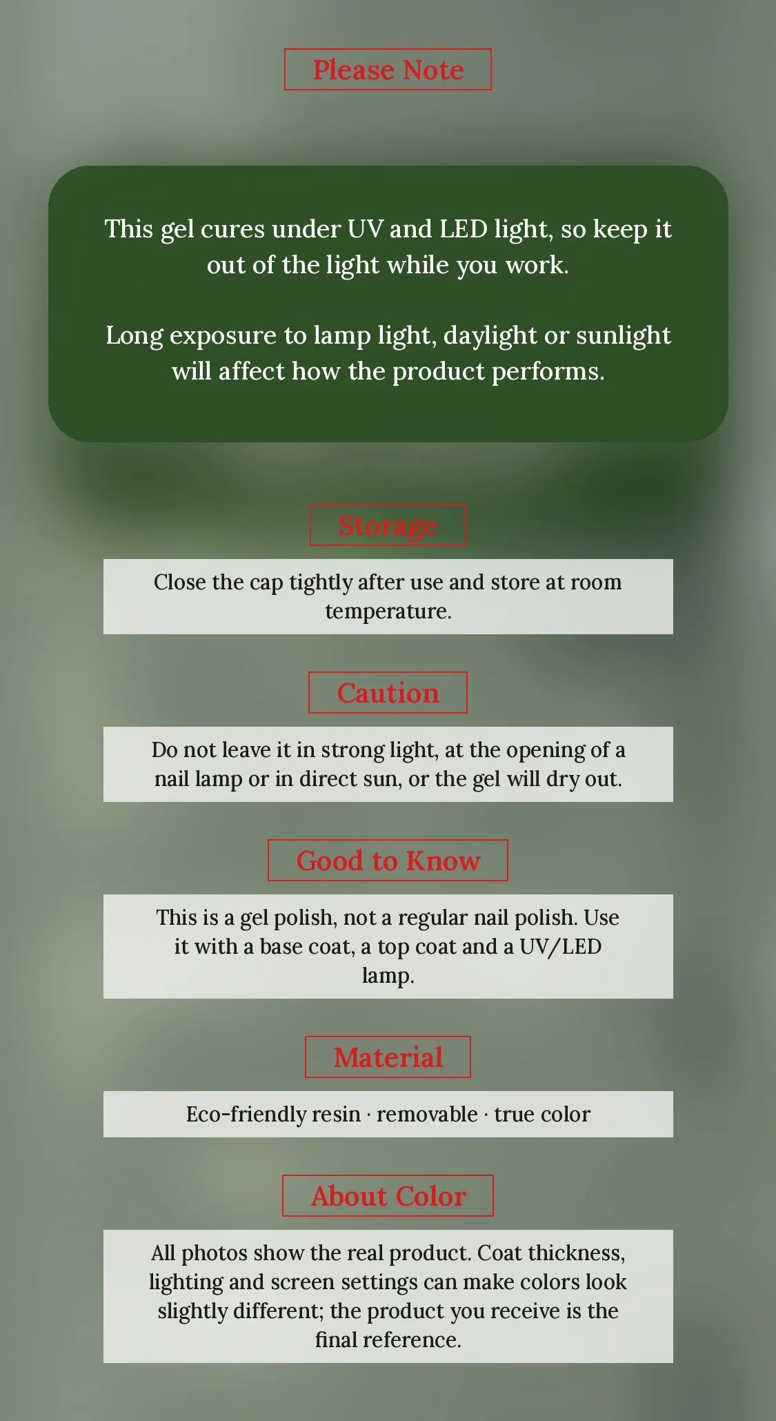 Oudingyan Watery Cat Eye storage and usage notes