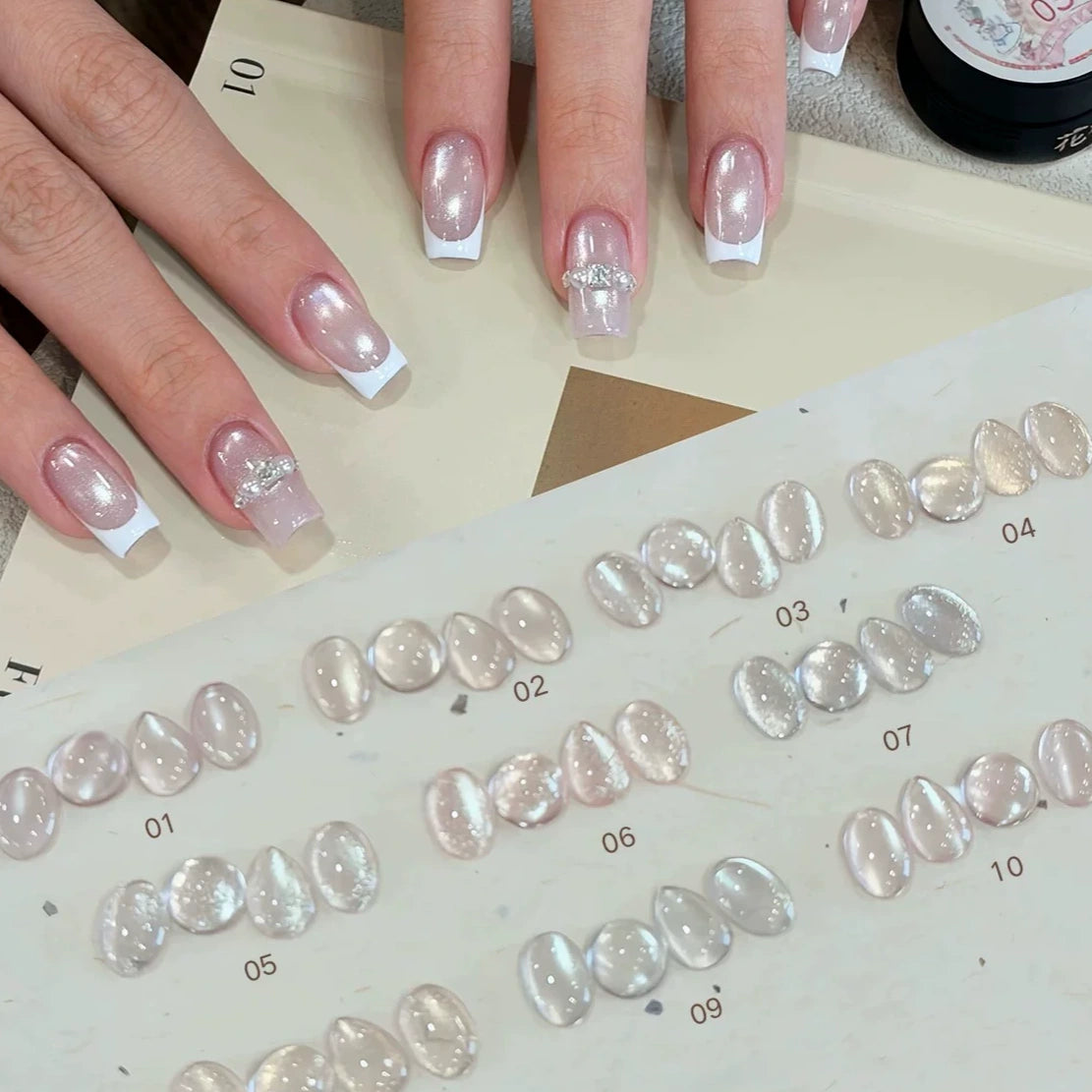 Flower Principal Wet Cat Eye Gel Polish photo 1