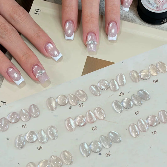 Flower Principal Wet Cat Eye Gel Polish photo 1