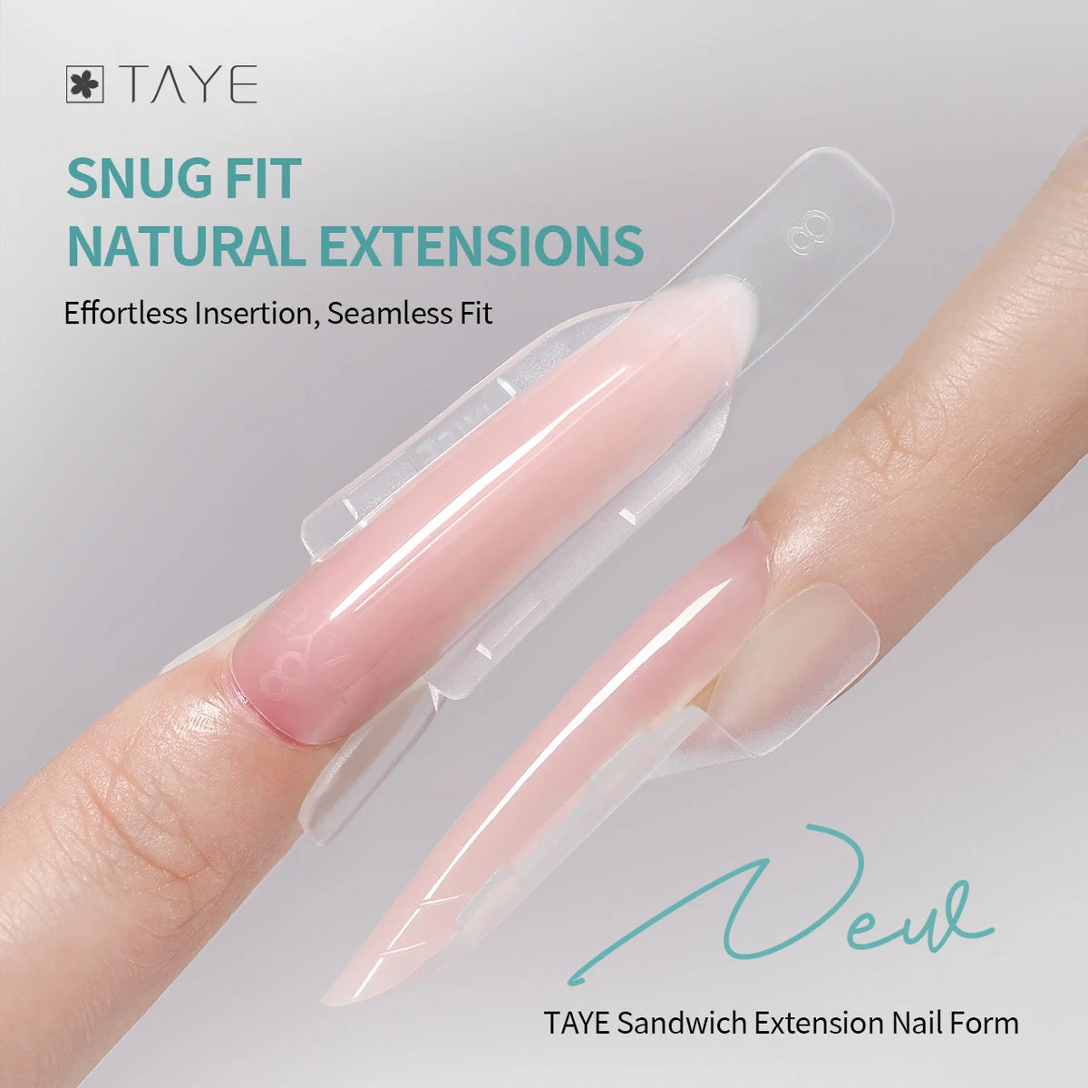 TAYE Nail Forms/Tips Assortment – Quick Extension Gel Nail Tips photo 1
