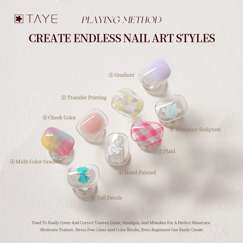 TAYE Magic Cube Pat Pat Gel – Palette and Refills photo 5