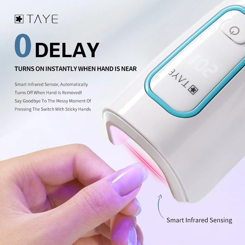 TAYE Portable Handheld Nail Lamp photo 3