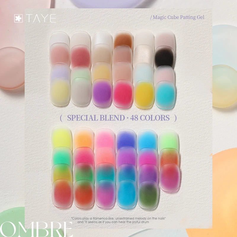 TAYE Magic Cube Pat Pat Gel – Palette and Refills photo 7