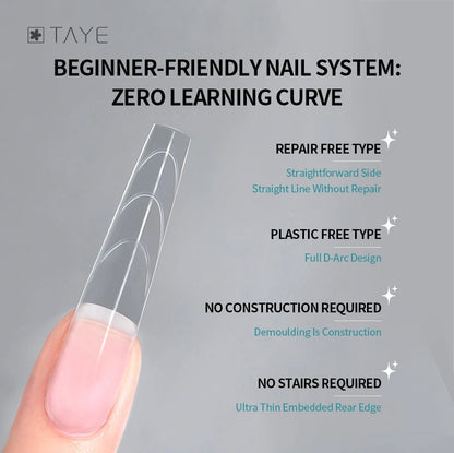 TAYE Nail Forms/Tips Assortment – Quick Extension Gel Nail Tips photo 5
