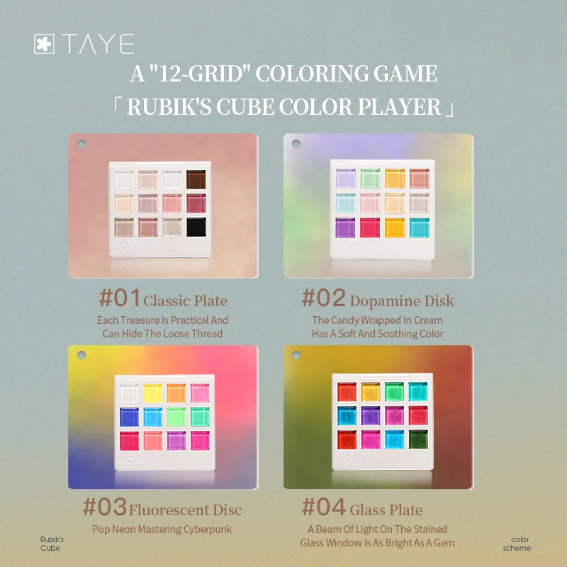 TAYE Magic Cube Pat Pat Gel – Palette and Refills photo 10