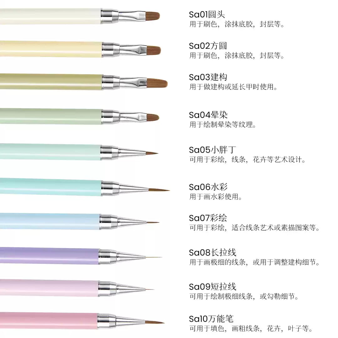 MODING Sa Artist Series Nail Art Brush Collection photo 6