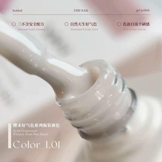 YHH Good-Complexion Nude L Series Gel Polish 10ml (20 Colors) photo 1