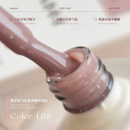 YHH Good-Complexion Nude L Series Gel Polish 10ml (20 Colors) photo 13