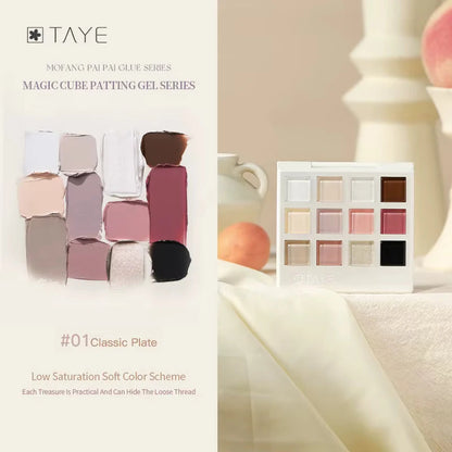 TAYE Magic Cube Pat Pat Gel – Palette and Refills photo 2