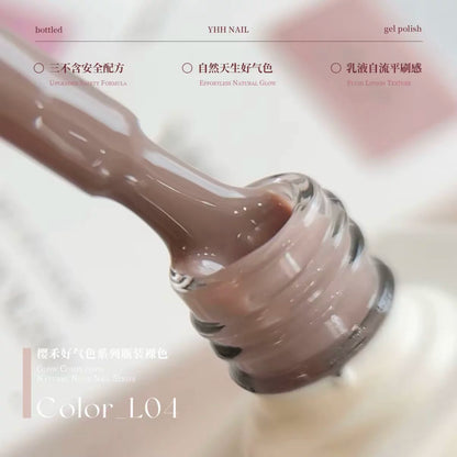 YHH Good-Complexion Nude L Series Gel Polish 10ml (20 Colors) photo 9