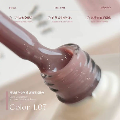 YHH Good-Complexion Nude L Series Gel Polish 10ml (20 Colors) photo 12