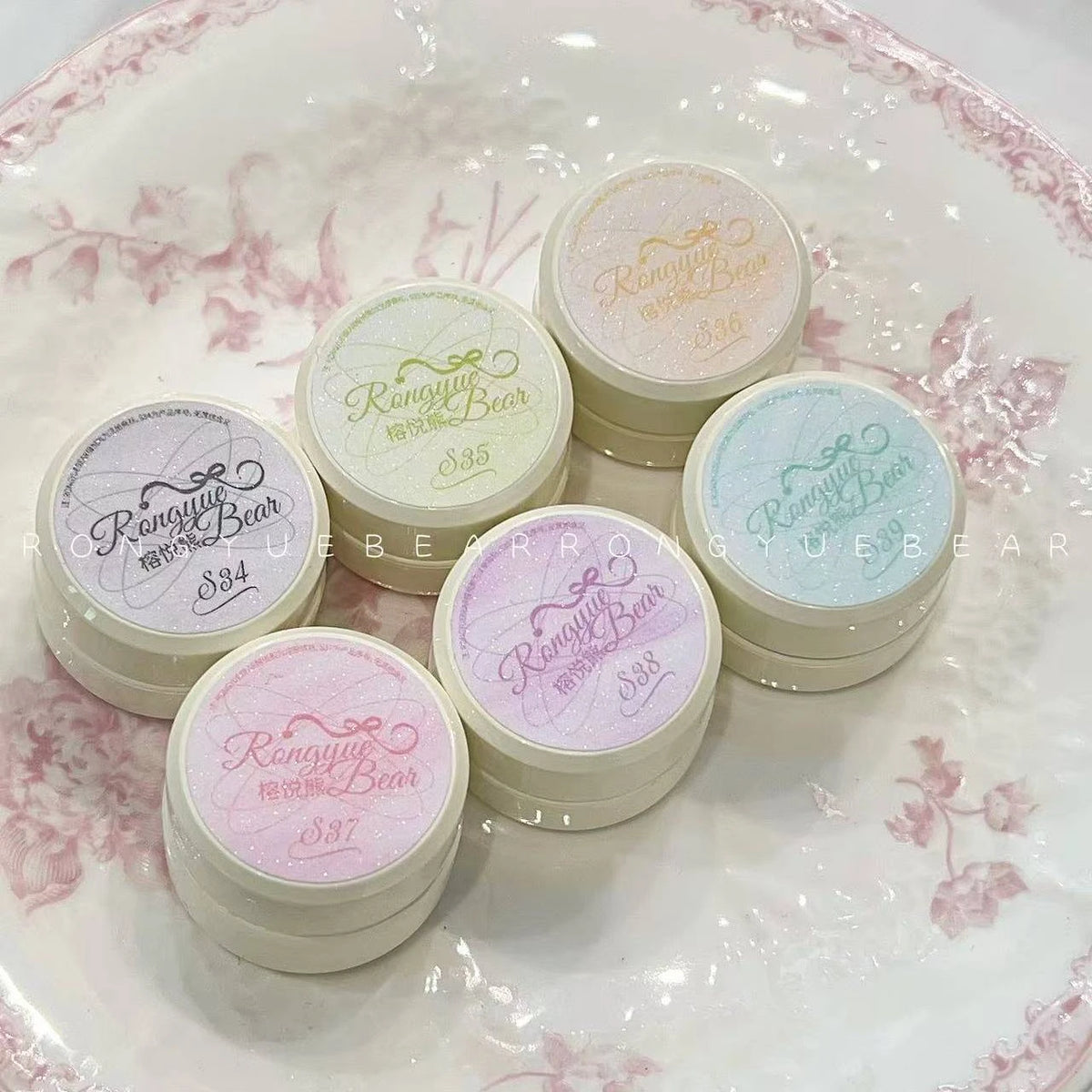 Rongyue Bear Shimmer Liner Spider Gel 2.5g (No-wipe) photo 2