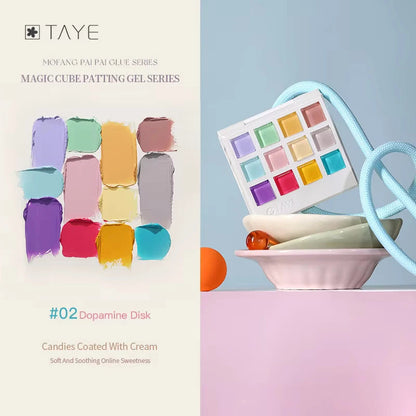 TAYE Magic Cube Pat Pat Gel – Palette and Refills photo 4