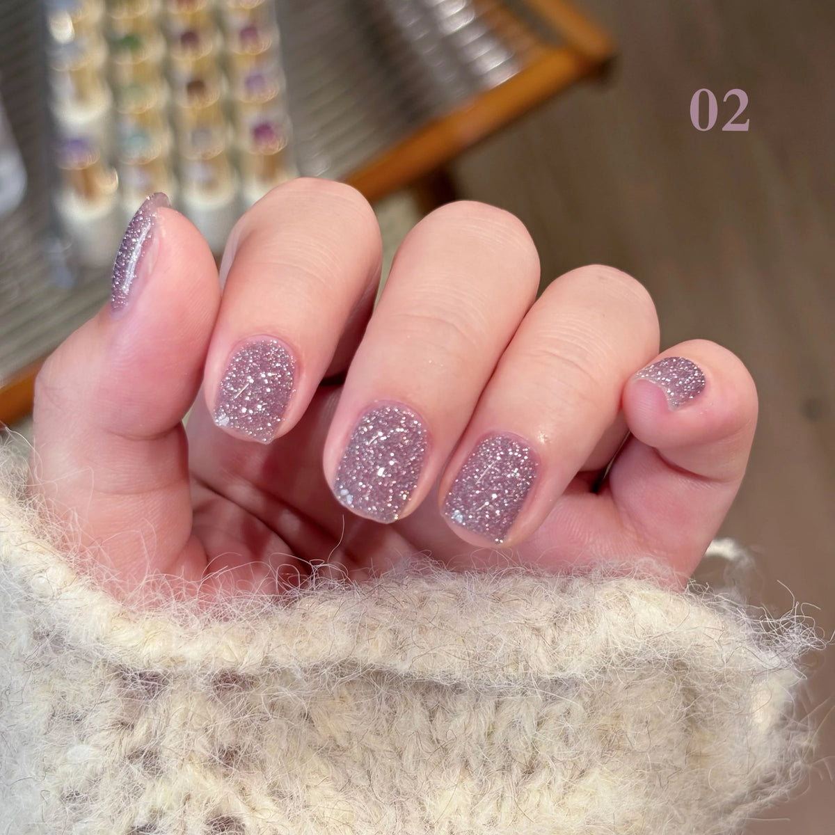 NAYISI Sweet Bean Crushed Diamond Flash Gel – 24 Shades (Bottle) variant image