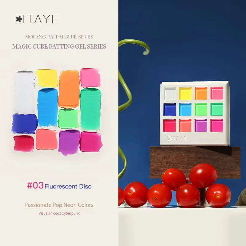 TAYE Magic Cube Pat Pat Gel – Palette and Refills photo 6