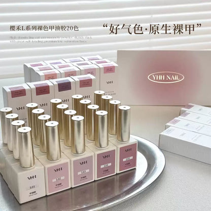 YHH Good-Complexion Nude L Series Gel Polish 10ml (20 Colors) photo 4