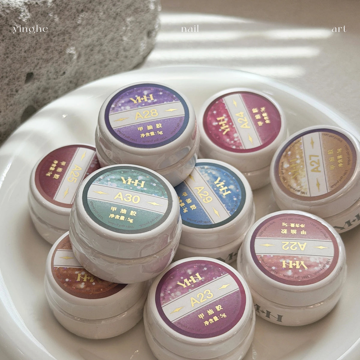 YHH A Series Cat Eye Gel A21-A30 (Potted 5g) photo 5