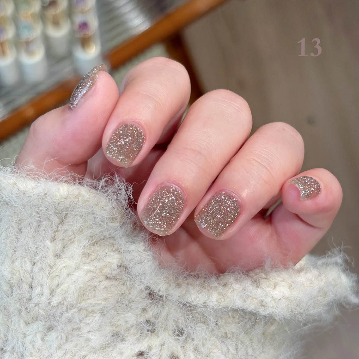 NAYISI Sweet Bean Crushed Diamond Flash Gel – 24 Shades (Bottle) variant image