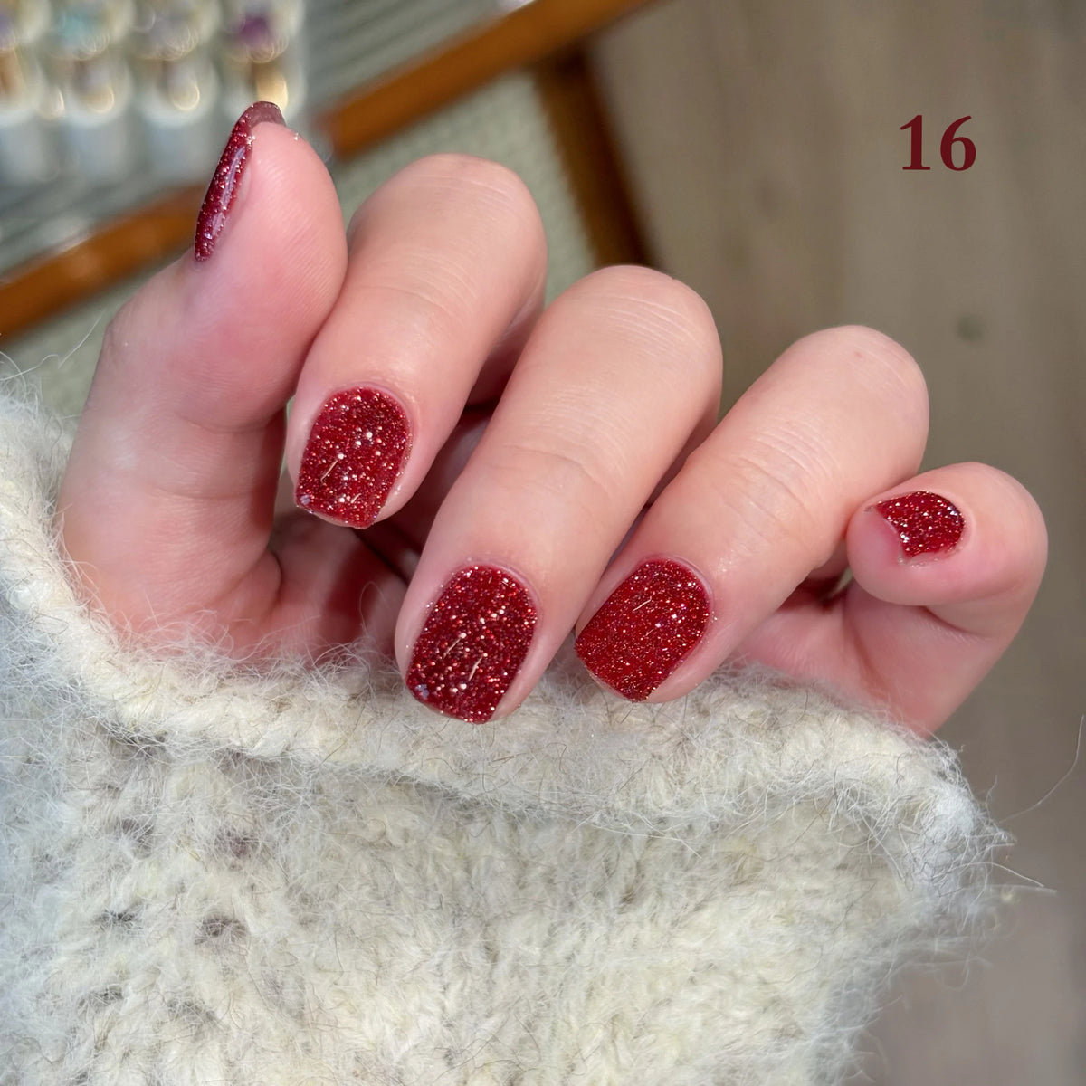 NAYISI Sweet Bean Crushed Diamond Flash Gel – 24 Shades (Bottle) variant image