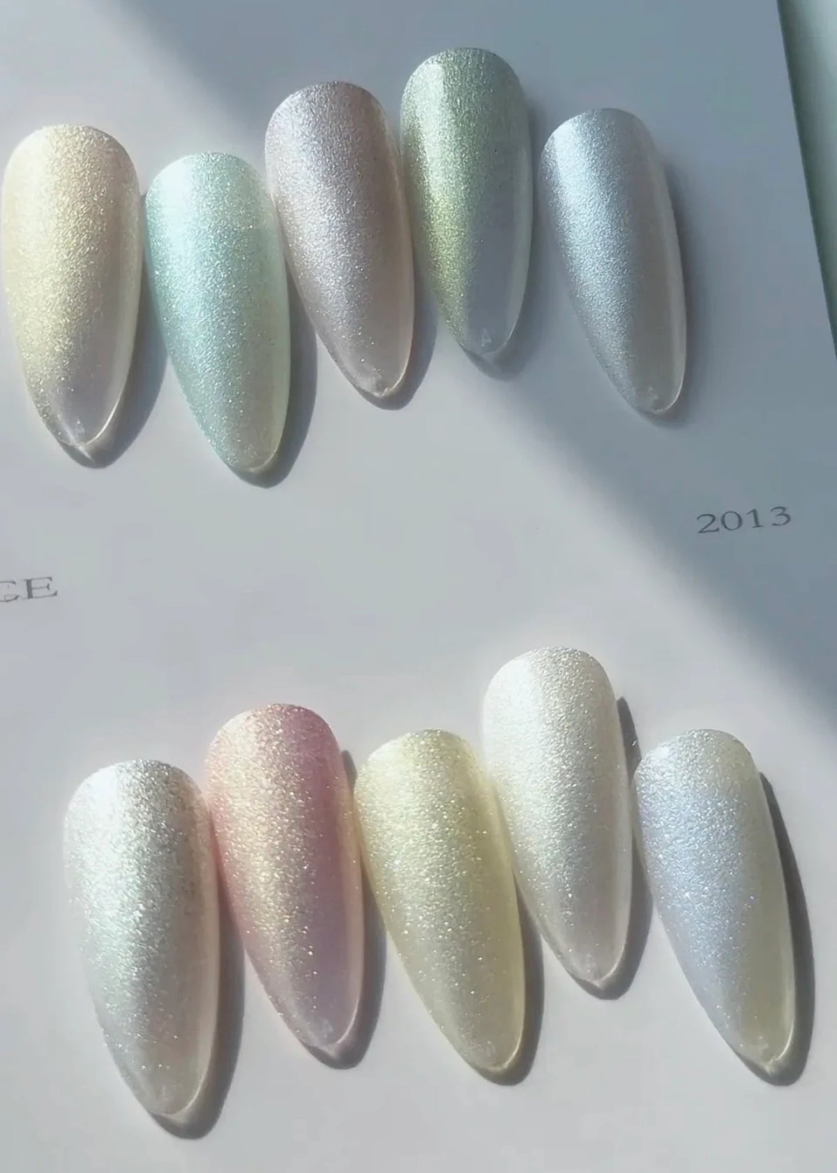 1CM2 Spring/Summer No Wipe Art Metallic Art Gel photo 2