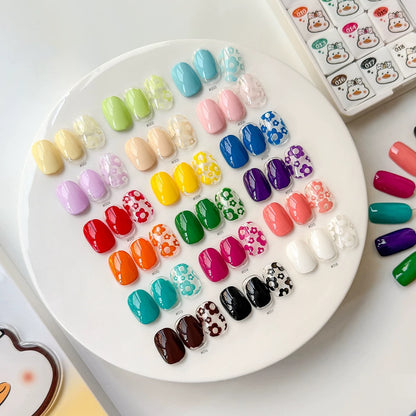 Nail & Yolly 18 Color Painting + Pat Pat + Stamping Gel Palette