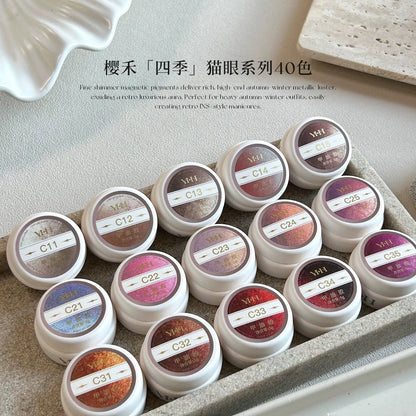 YHH Four Seasons Cat Eye Gel Polish