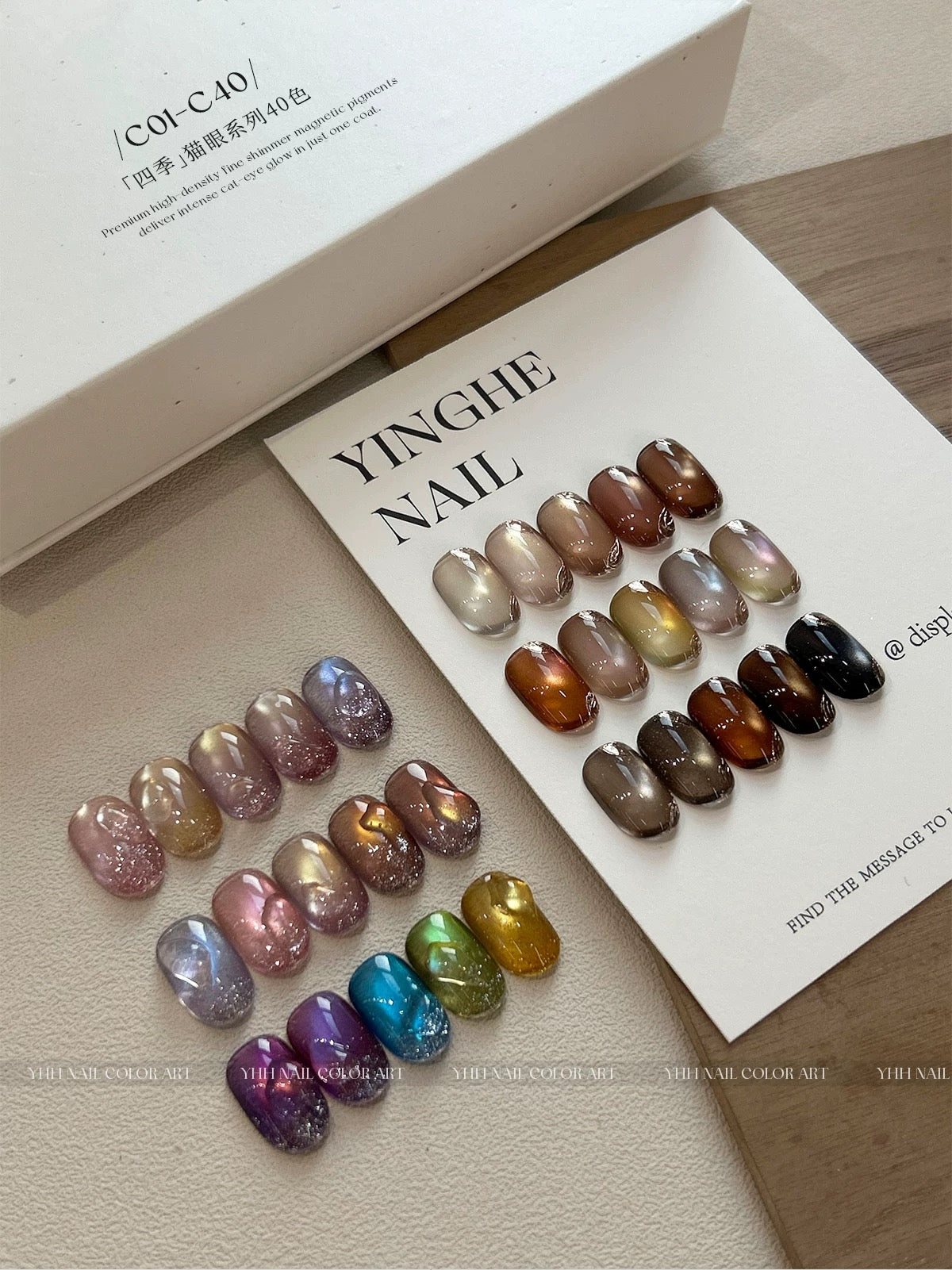 YHH Four Seasons Cat Eye Gel Polish