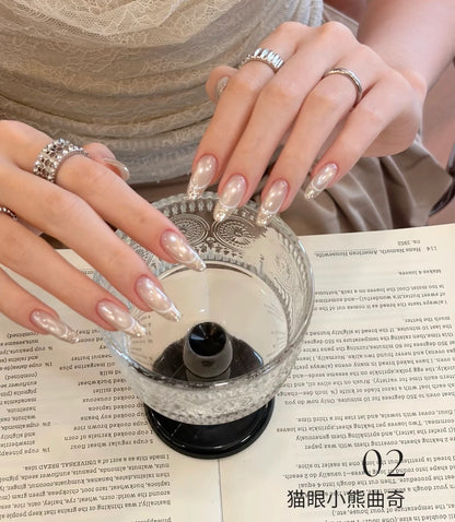 Flower Principal Little Bear Cookie Cat Eye Gel Polish photo 3