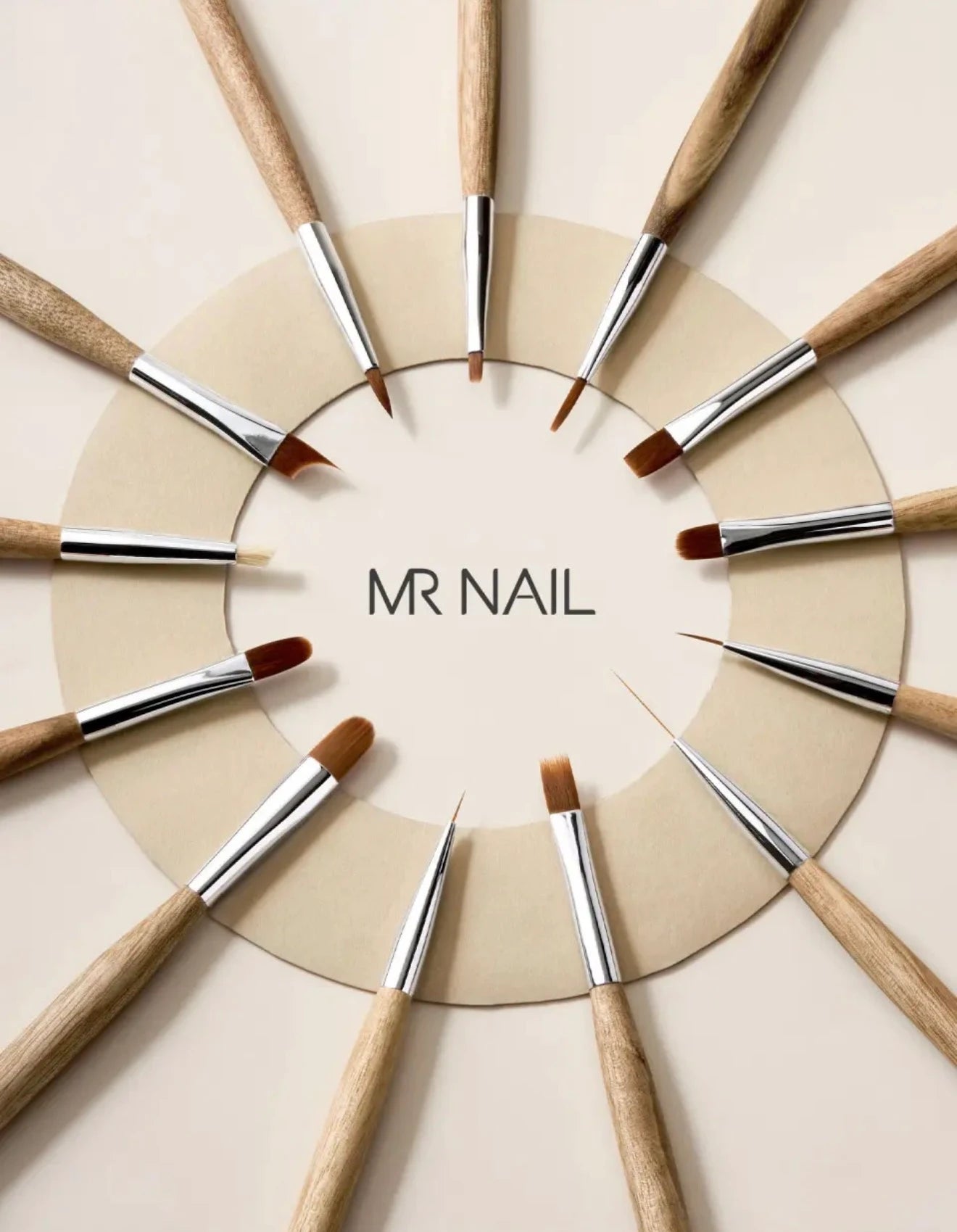 MR NAIL Original Series Nail Art Brushes (W521–W532) photo 10