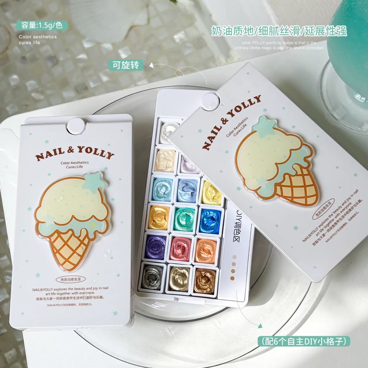 Nail & Yolly Nail Art Gel Palette photo 31