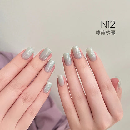 MODING N12 Mint Ice Green manicure display