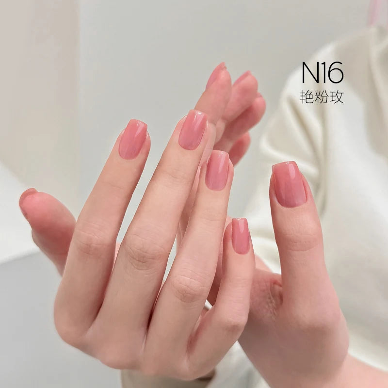 MODING N16 Bright Rose Pink manicure display