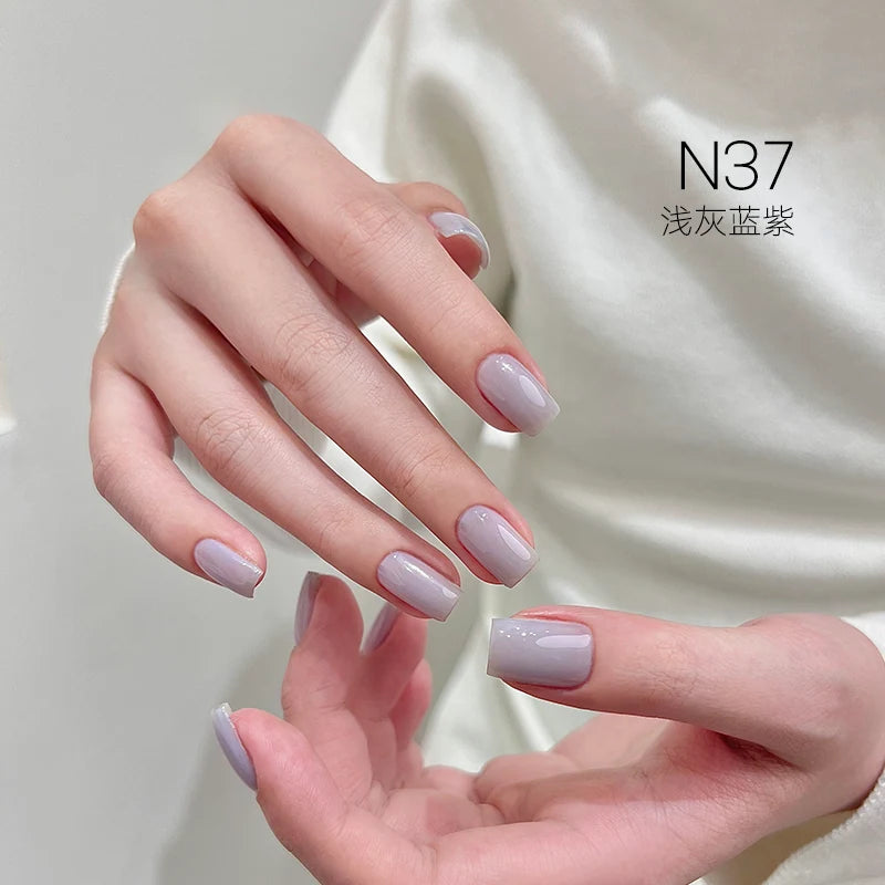 MODING N37 Light Gray Blue-Purple manicure display