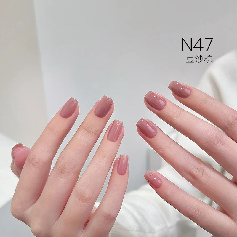 MODING N47 Red Bean Brown manicure display