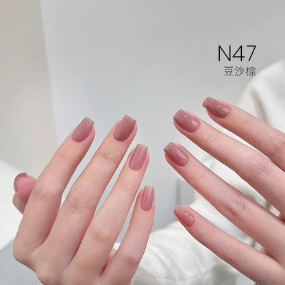 MODING N47 Red Bean Brown manicure display