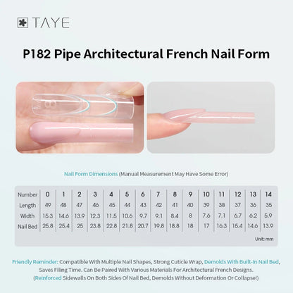 TAYE Nail Forms/Tips Assortment – Quick Extension Gel Nail Tips photo 16