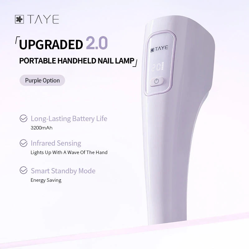 TAYE Portable Handheld Nail Lamp photo 10