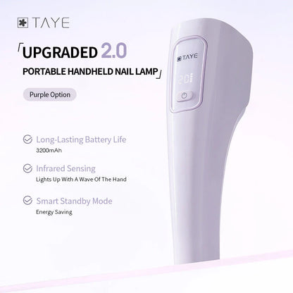 TAYE Portable Handheld Nail Lamp photo 10