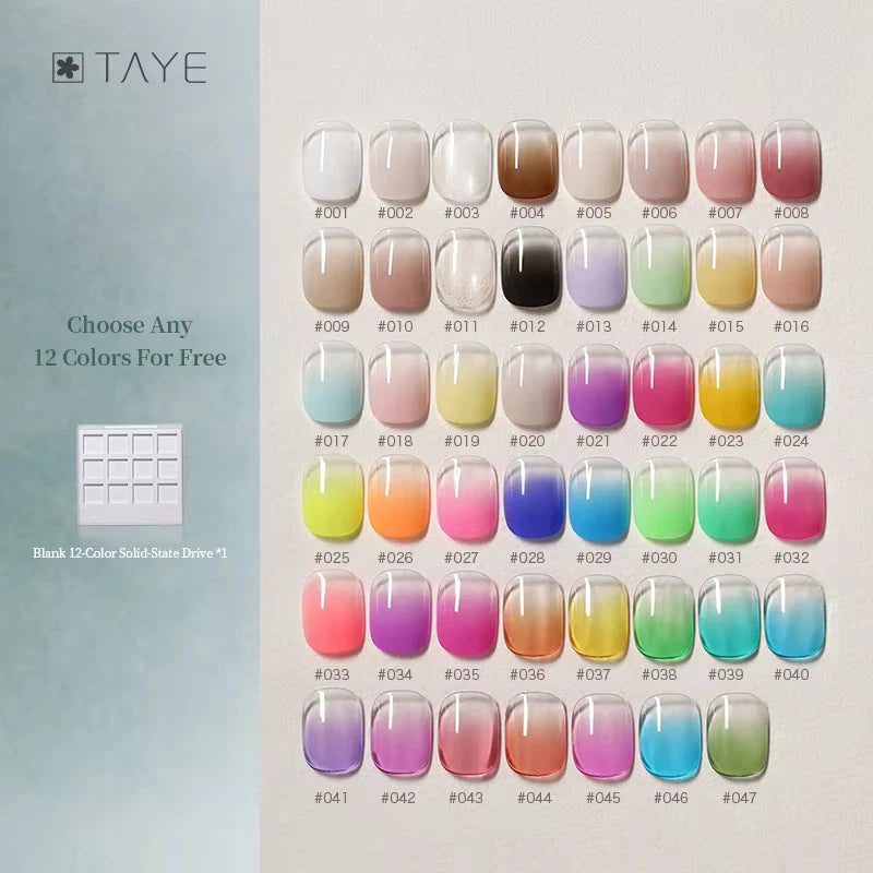 TAYE Magic Cube Pat Pat Gel – Palette and Refills photo 11