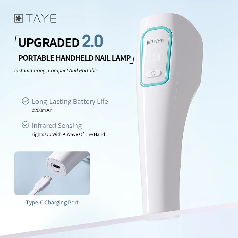 TAYE Portable Handheld Nail Lamp photo 12