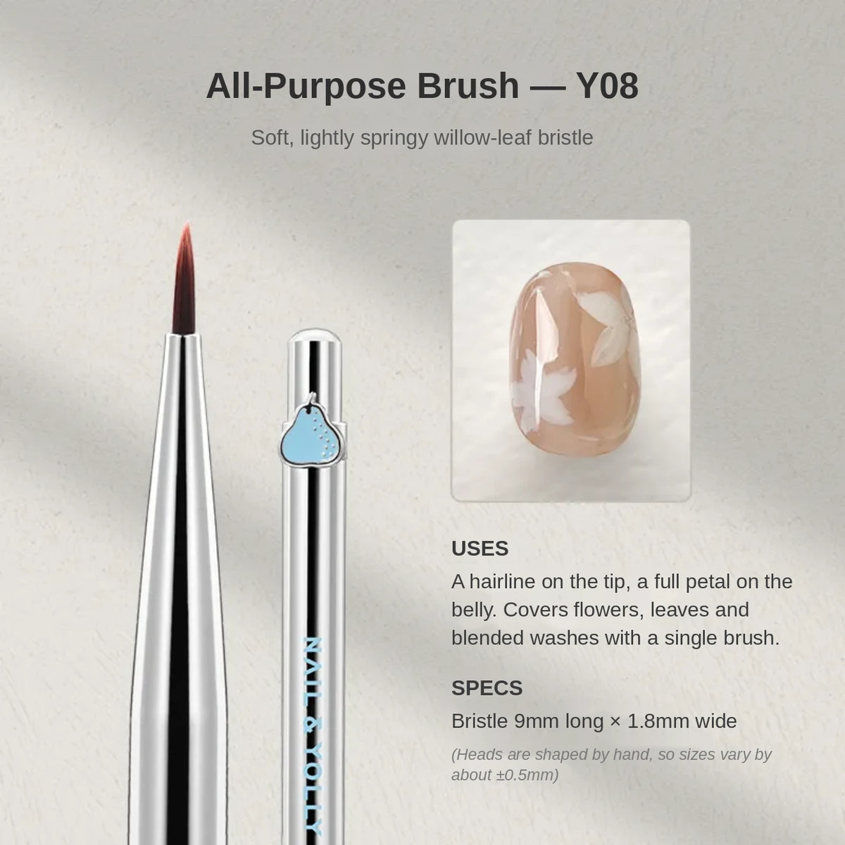 Nail & Yolly Magician Series Nail Art Brushes photo 10