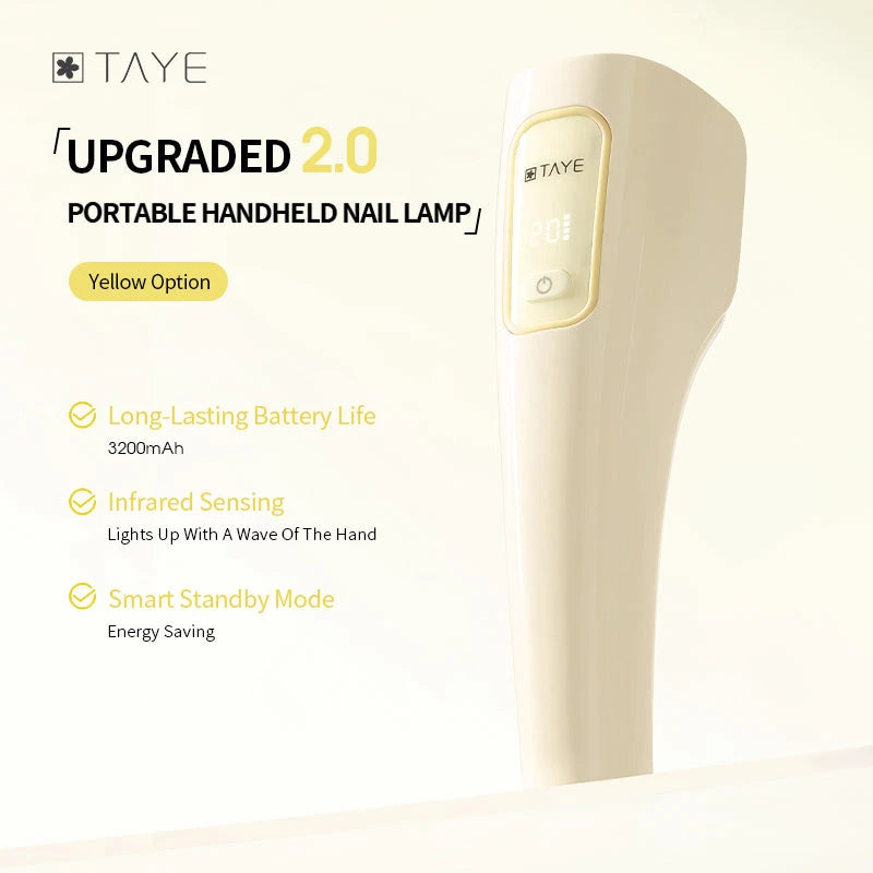 TAYE Portable Handheld Nail Lamp photo 13