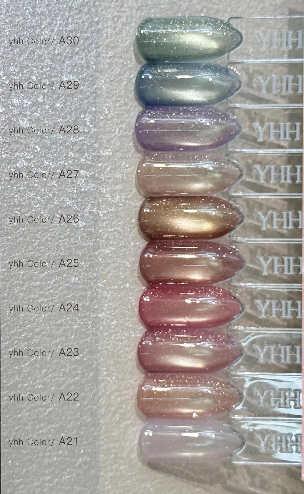 YHH A Series Cat Eye Gel A21-A30 (Potted 5g) photo 17