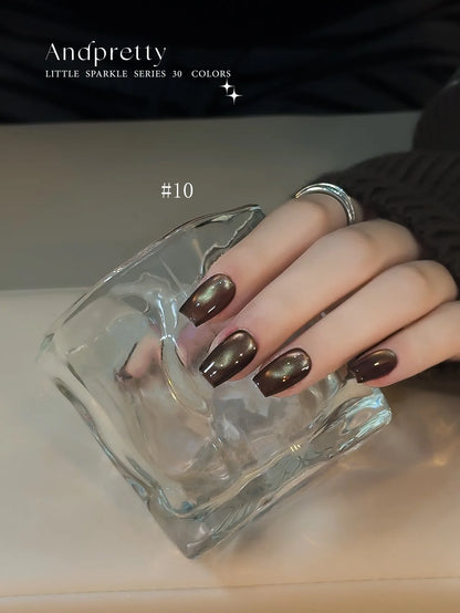 Little Sparkle 10 Silk Floss on nails