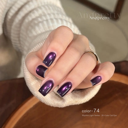 Rhythm Light color 74 on nails