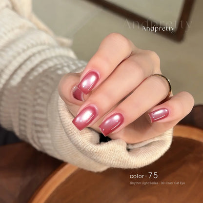 Rhythm Light color 75 on nails