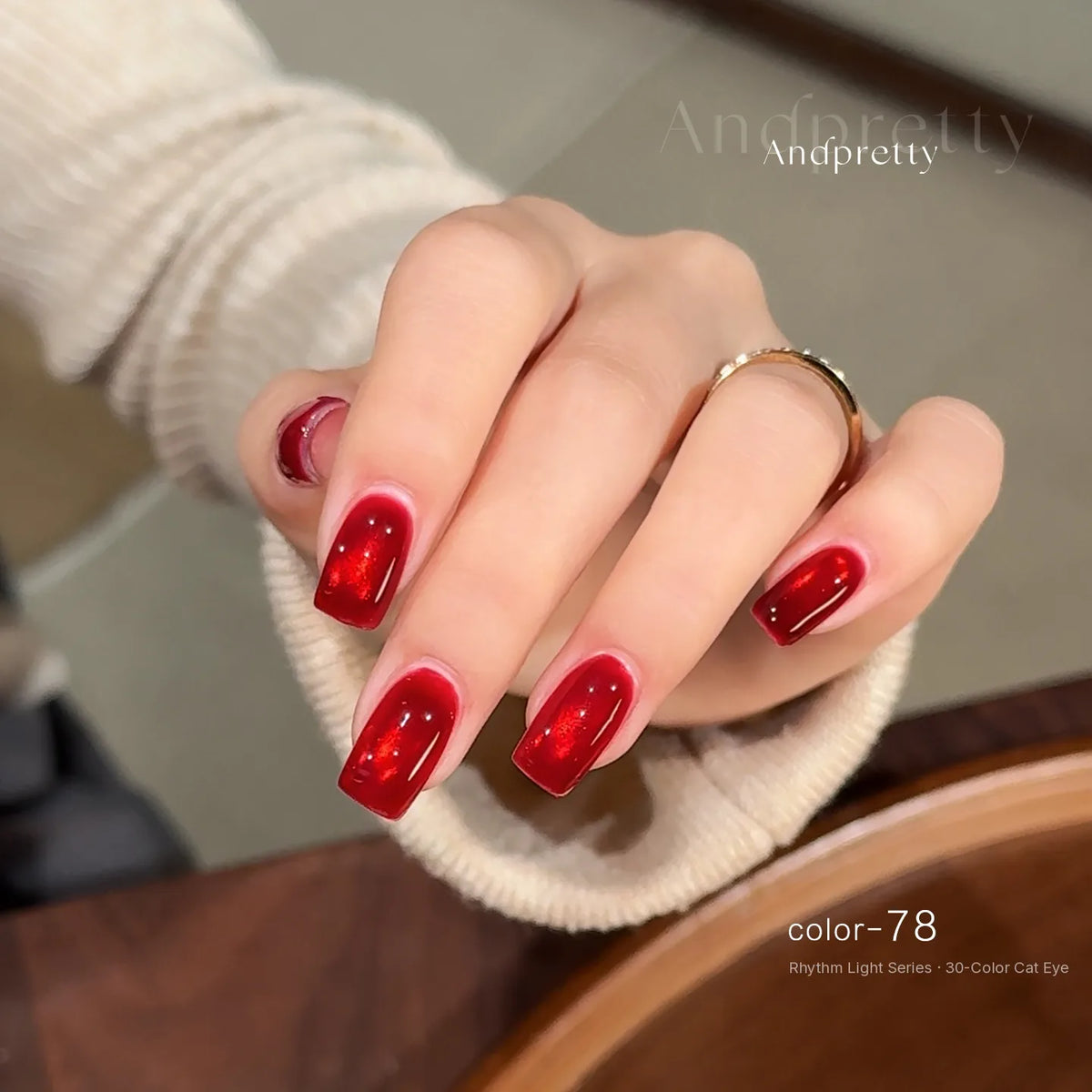 Rhythm Light color 78 on nails