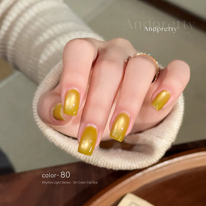 Rhythm Light color 80 on nails